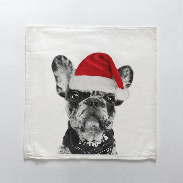 Personalized Holiday Throw Pillow Cover