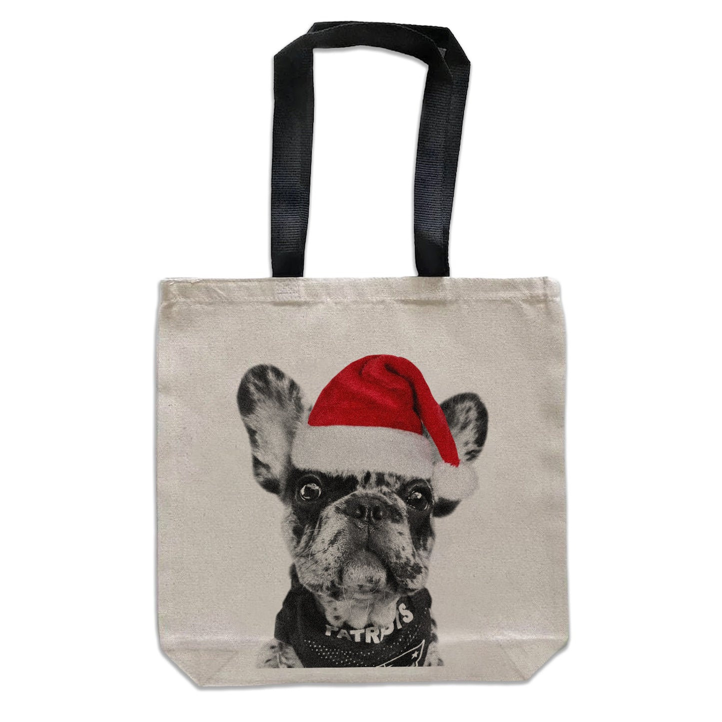 Holiday Perkie Print Canvas Tote