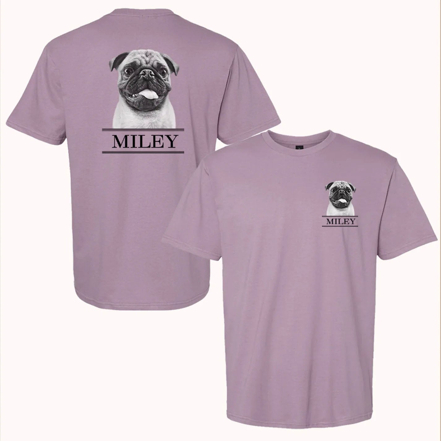 Crew T-Shirt - Chest & Back Graphic