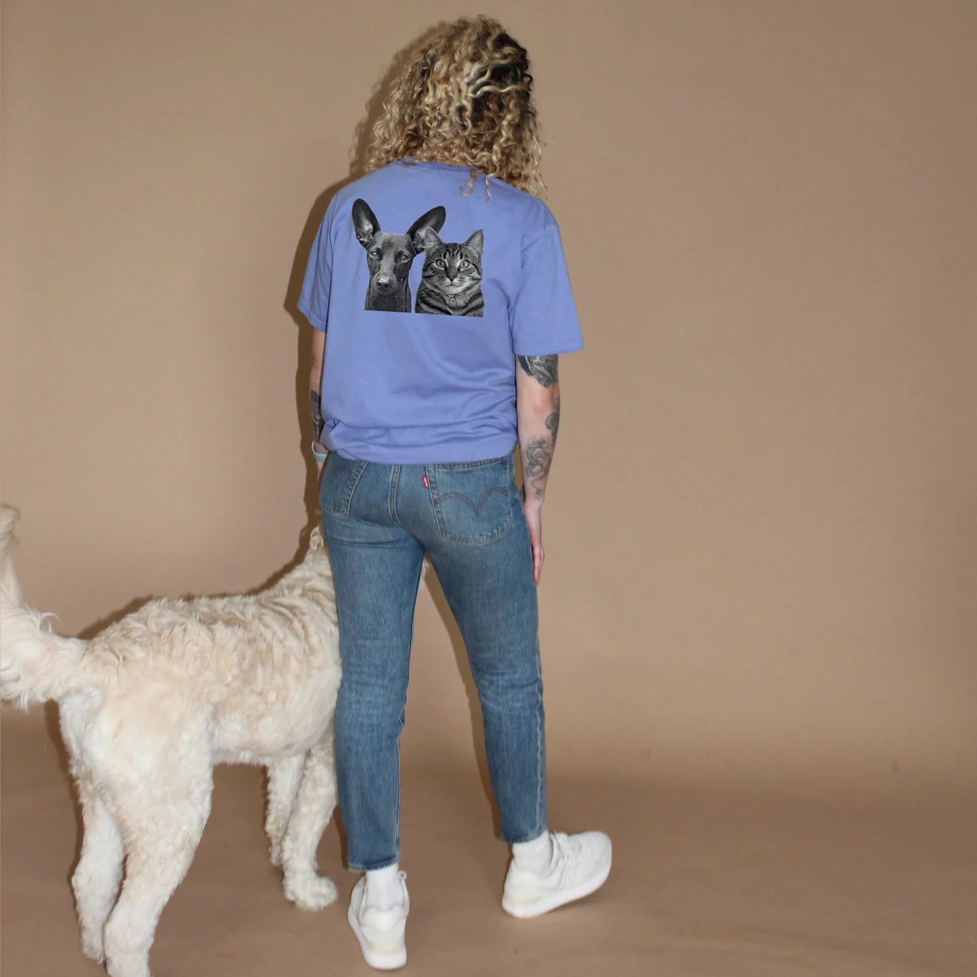Unisex Perkie Print Crew Tee