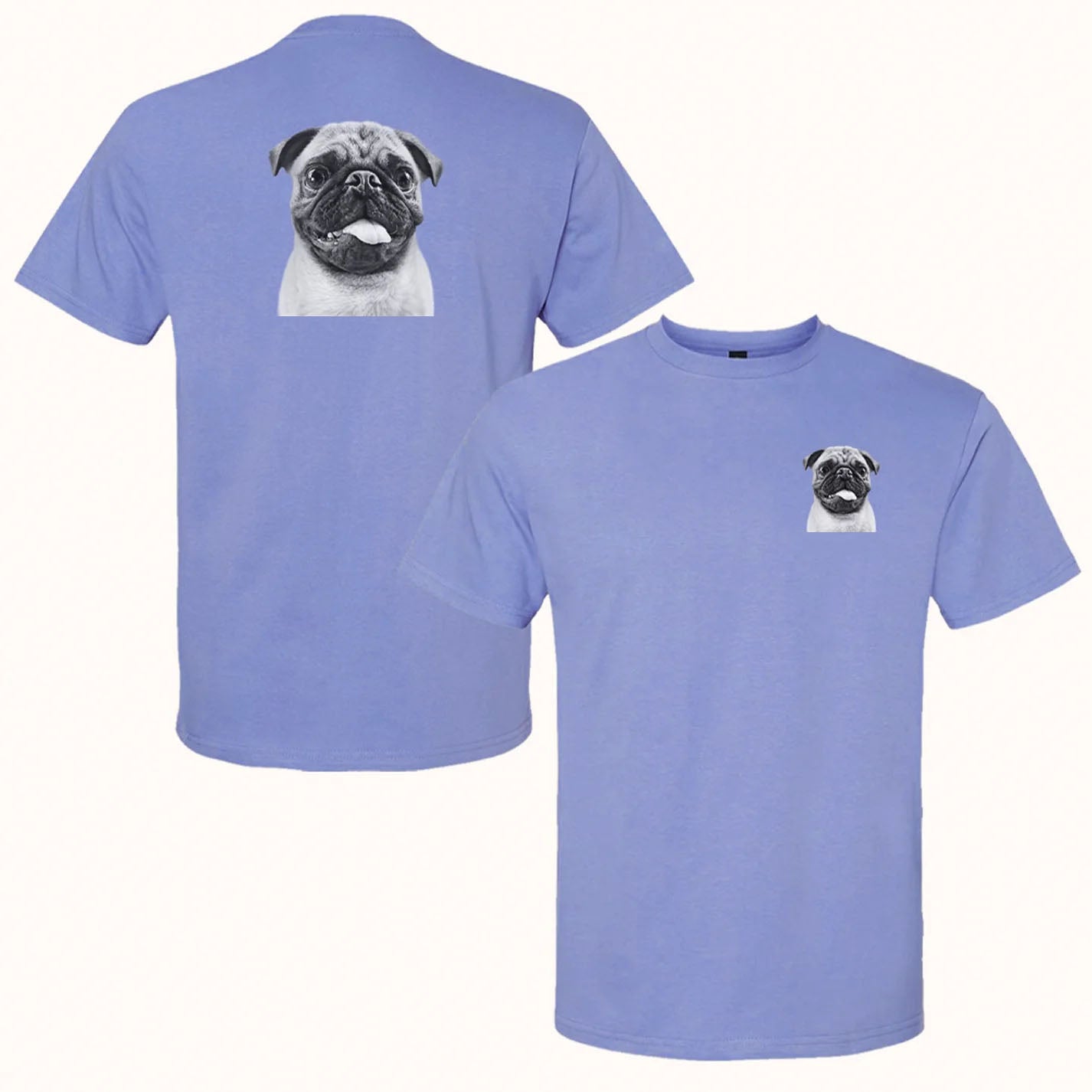 Crew T-Shirt - Chest & Back Graphic