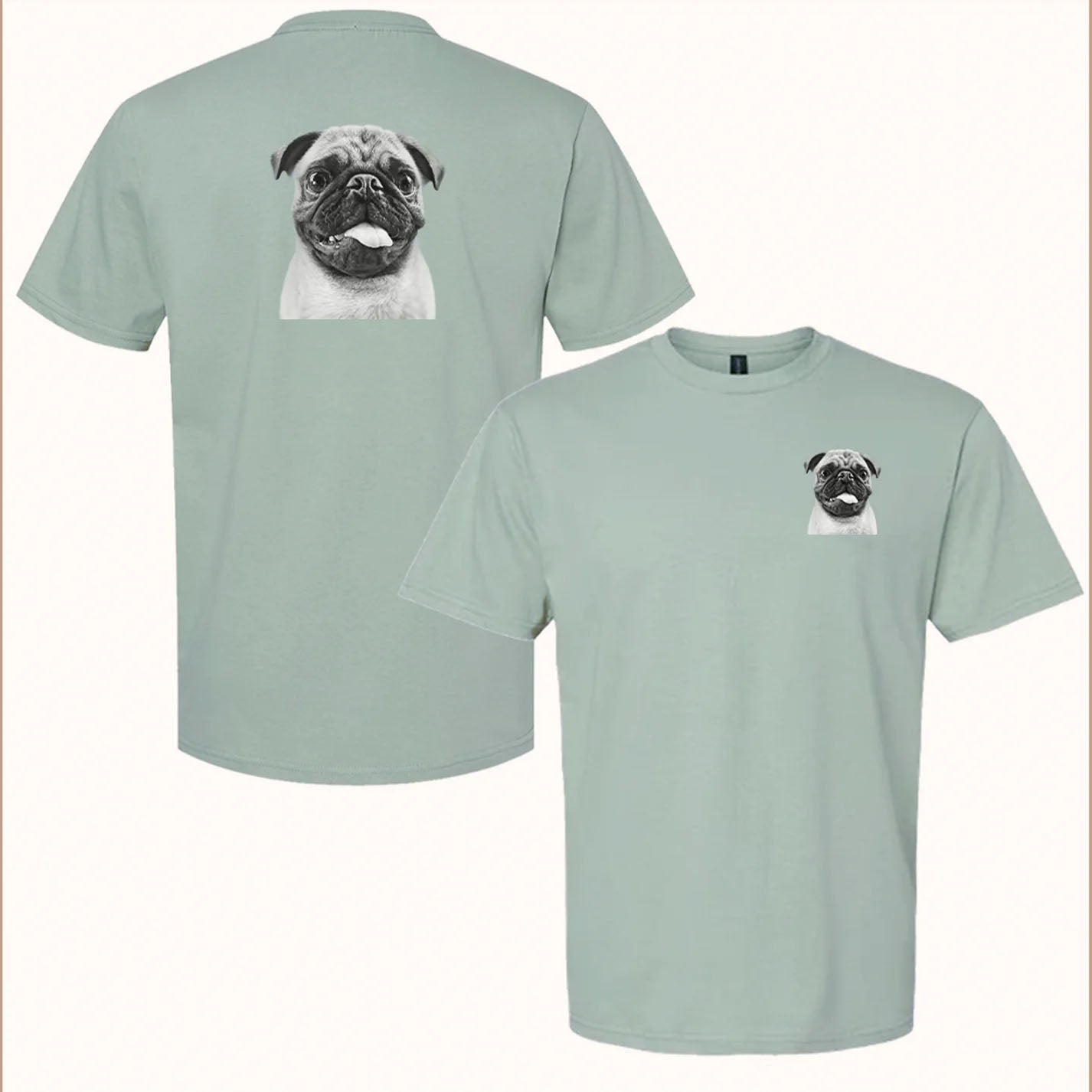 Crew T-Shirt - Chest & Back Graphic