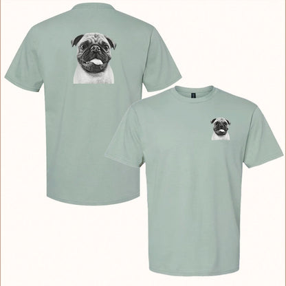 Crew T-Shirt - Chest & Back Graphic