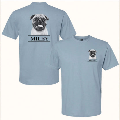 Crew T-Shirt - Chest & Back Graphic