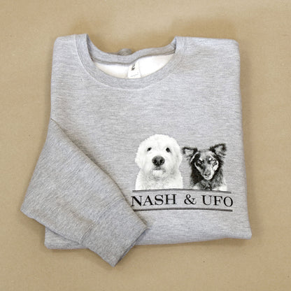 Gray Crew Sweatshirt