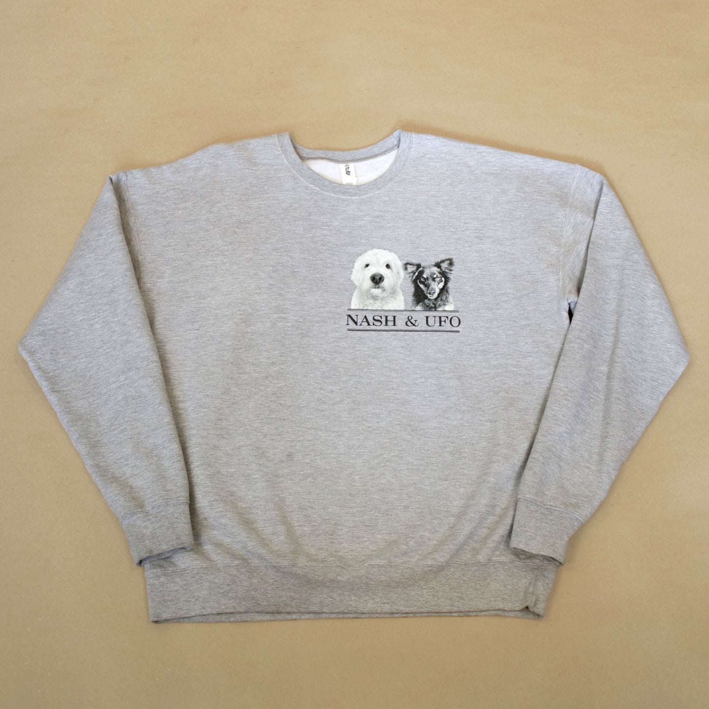 Gray Crew Sweatshirt