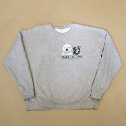 Gray Crew Sweatshirt