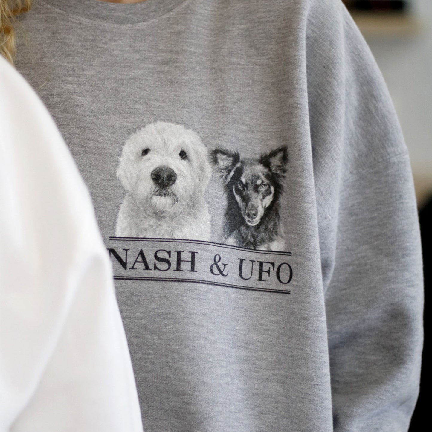 Gray Crew Sweatshirt