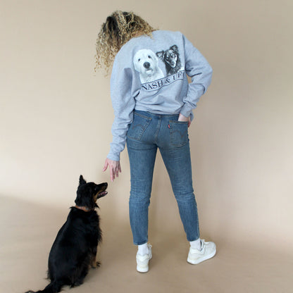 Gray Crew Sweatshirt