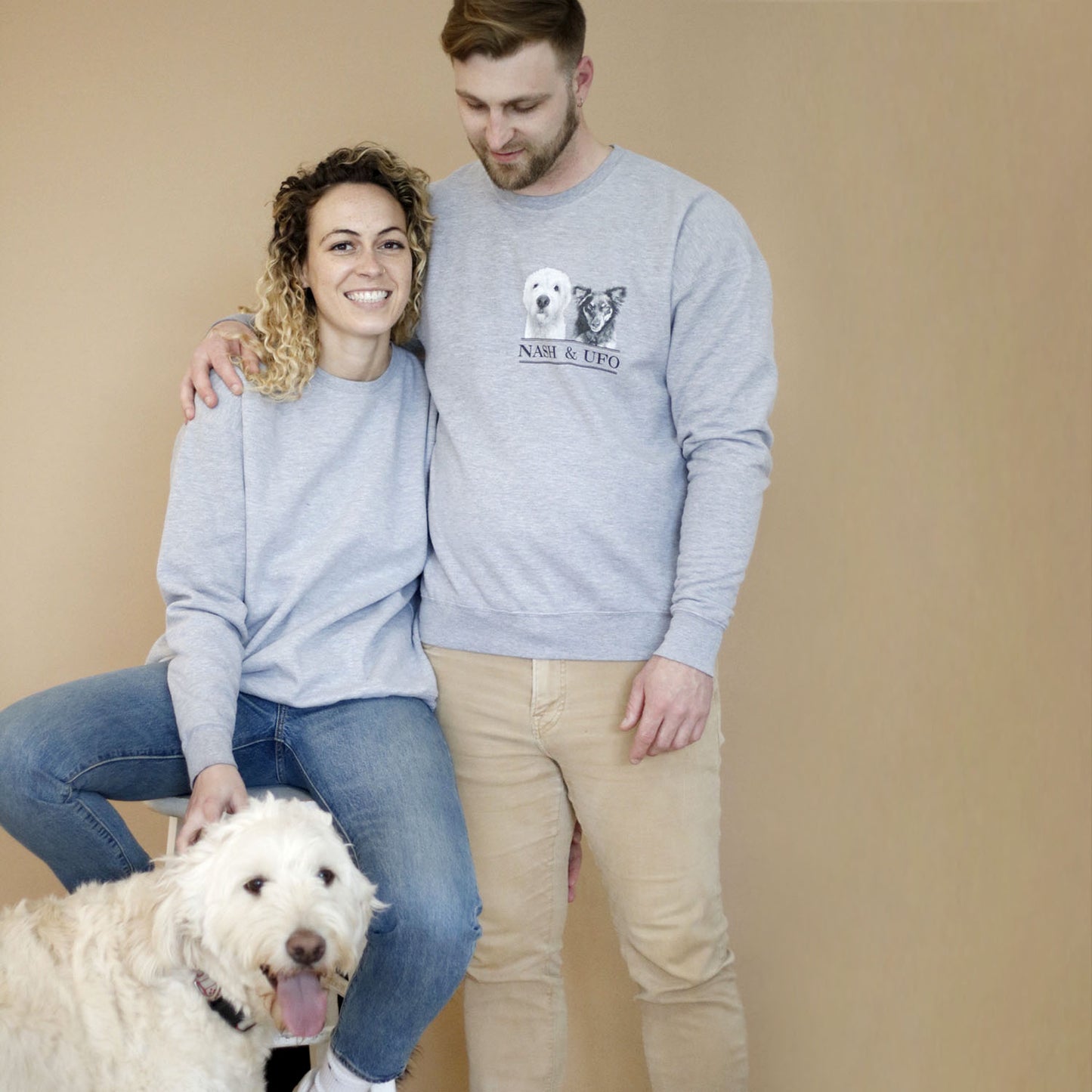 Gray Crew Sweatshirt