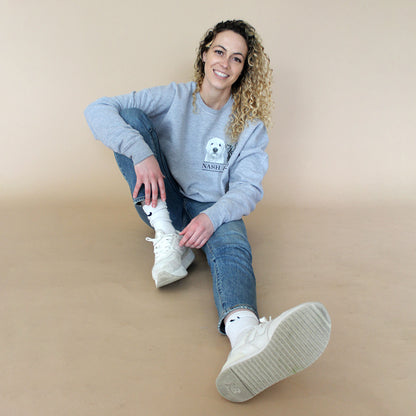 Gray Crew Sweatshirt