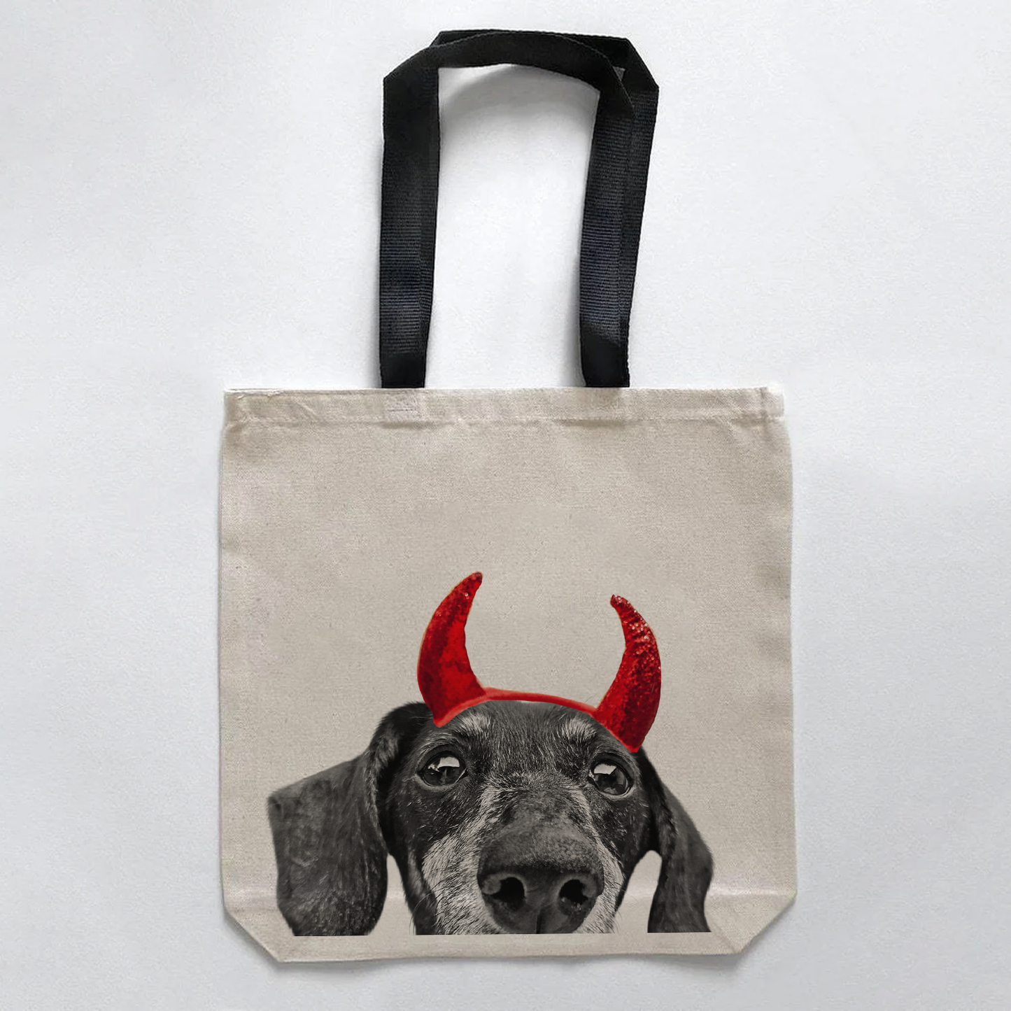 Lil' Devil Peeking Pet Halloween Treat Bags