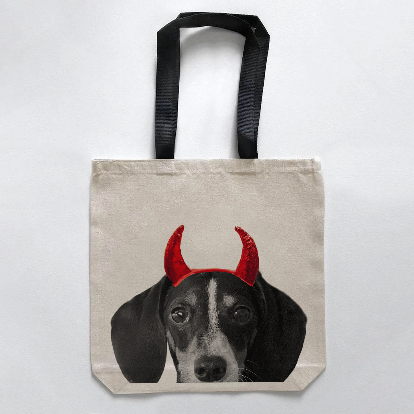 Lil' Devil Peeking Pet Halloween Treat Bags