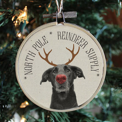 Personalized Pet Farmhouse Ornament