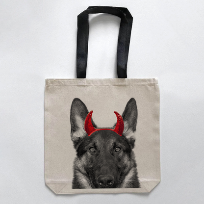 Lil' Devil Peeking Pet Halloween Treat Bags