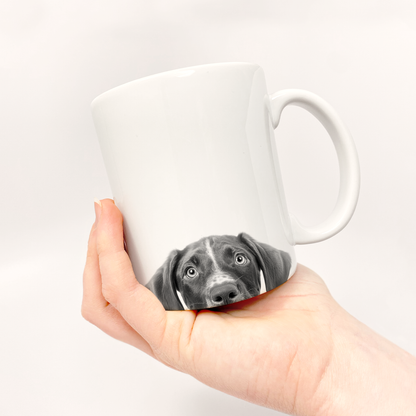 Peeking Pet Ready-Made Coffee Mug