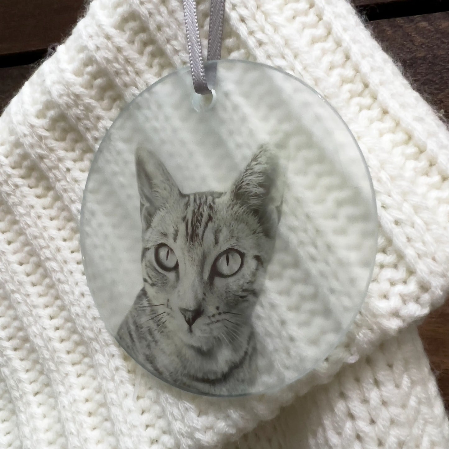 Glass Holiday Ornament