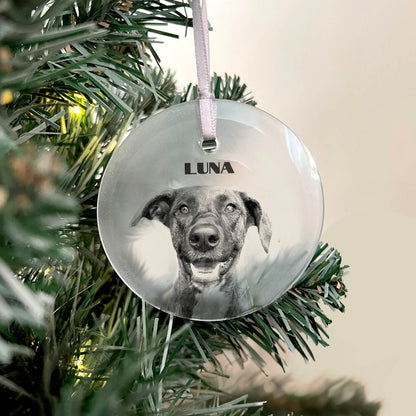 Glass Holiday Ornament