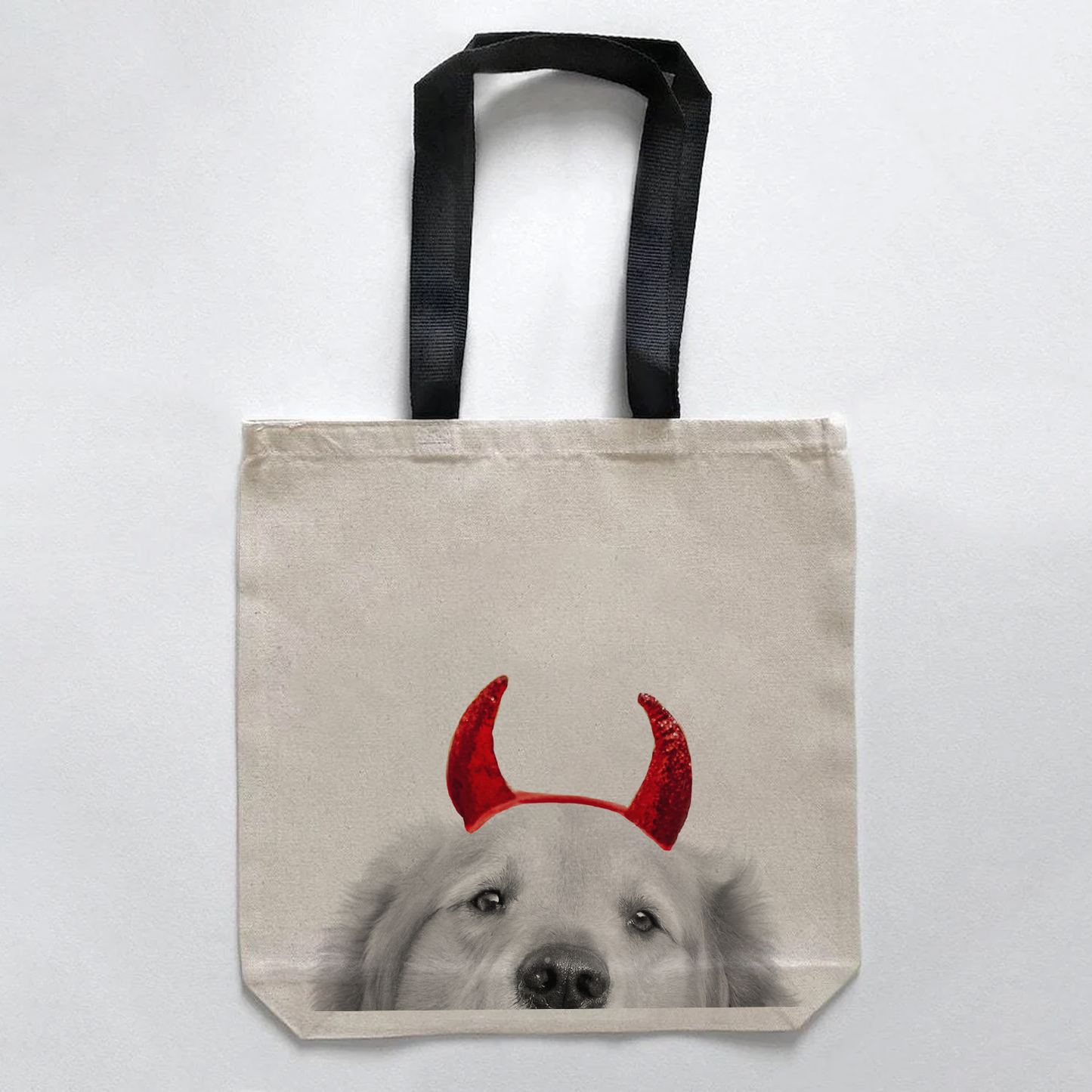 Lil' Devil Peeking Pet Halloween Treat Bags