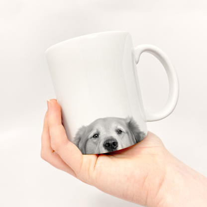 Peeking Pet Ready-Made Coffee Mug
