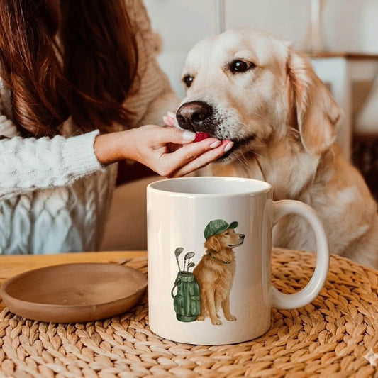 Golf Dog Ready-Made Mug