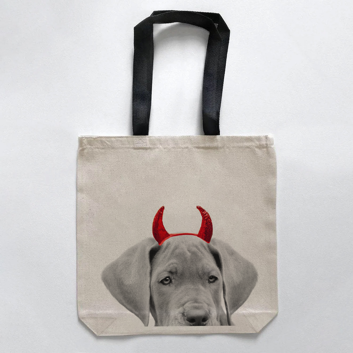 Lil' Devil Peeking Pet Halloween Treat Bags