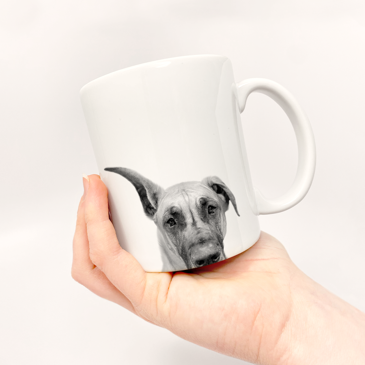 Peeking Pet Ready-Made Coffee Mug