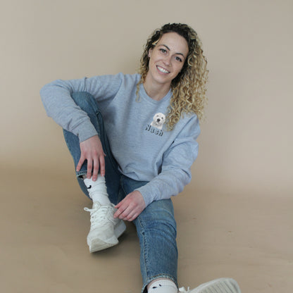 Crew Sweatshirt - Left Chest Graphic