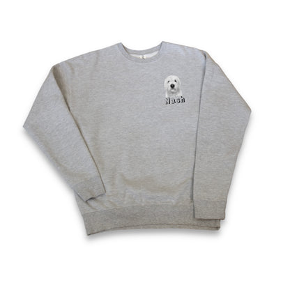 Crew Sweatshirt - Left Chest Graphic