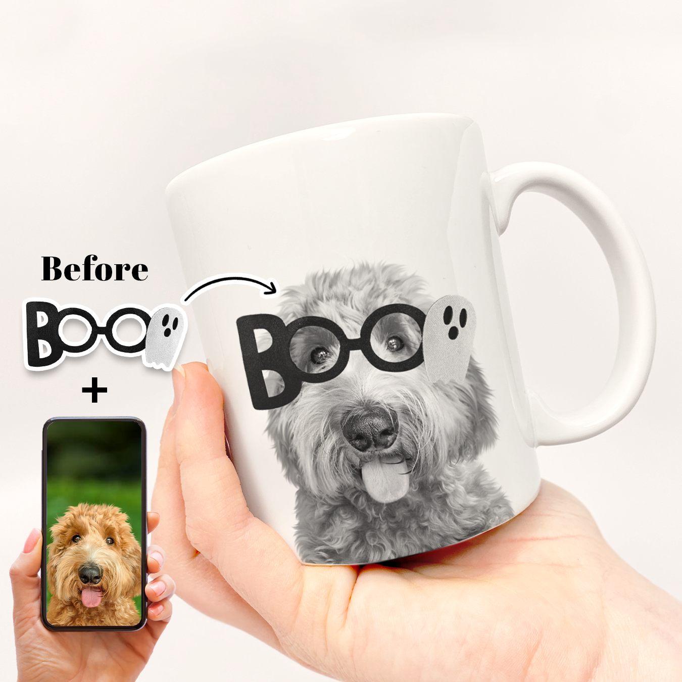 Lil' Boo Custom Halloween Coffee Mug