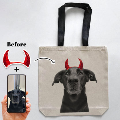 Lil' Devil Halloween Tote
