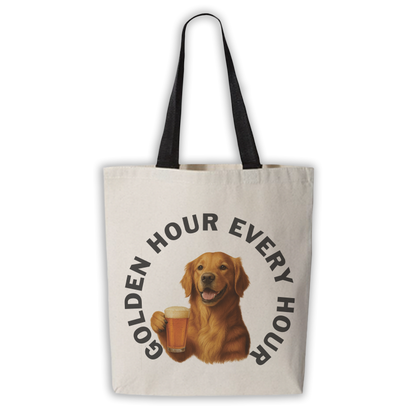 Golden Retriever with Beer