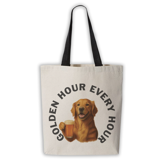 Golden Retriever with Beer