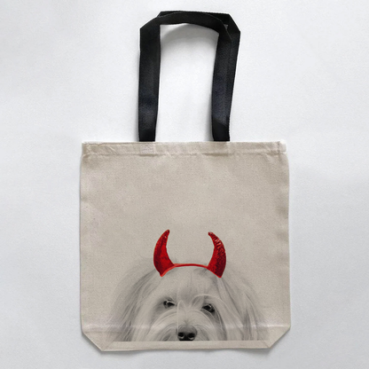 Lil' Devil Peeking Pet Halloween Treat Bags