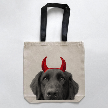 Lil' Devil Peeking Pet Halloween Treat Bags