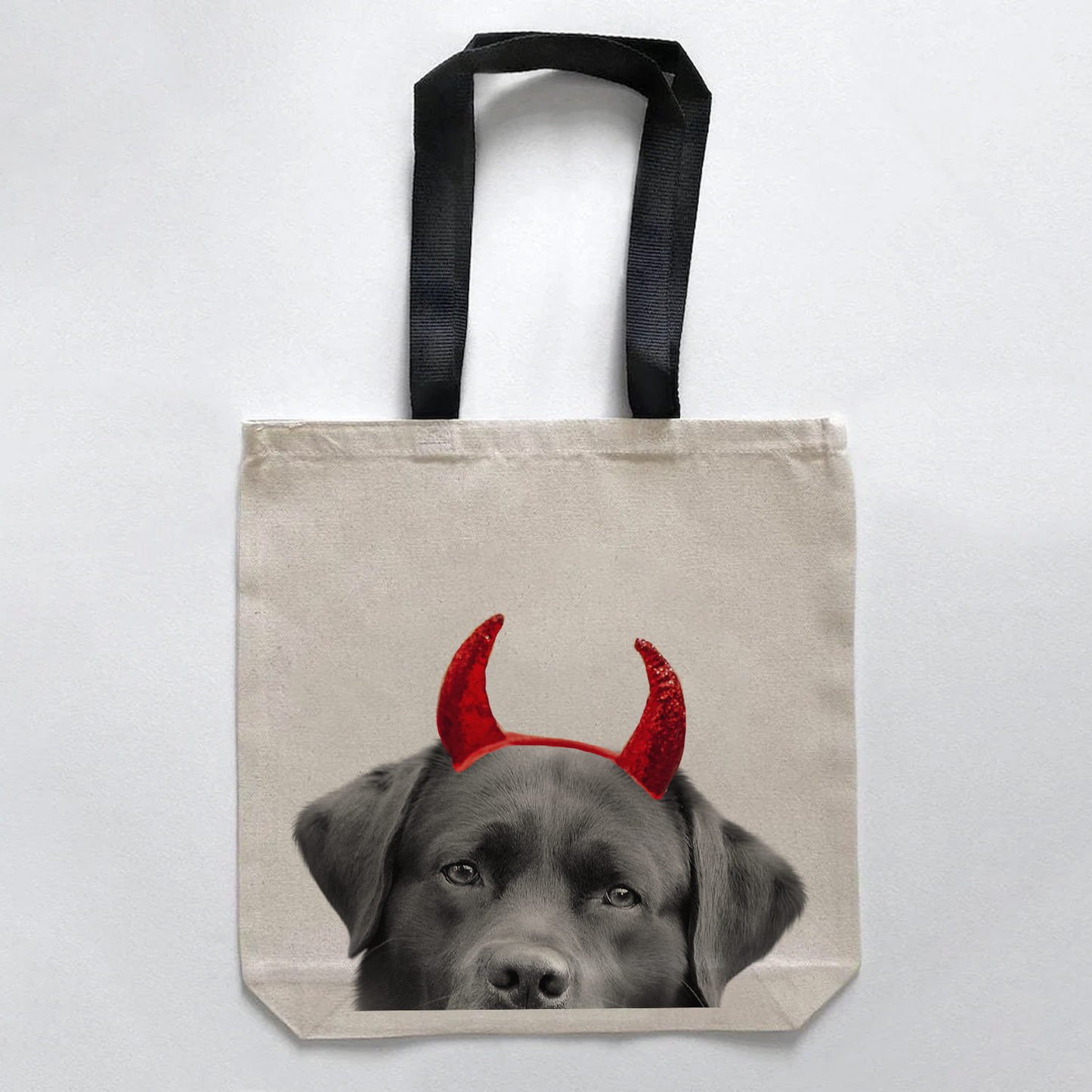 Lil' Devil Peeking Pet Halloween Treat Bags