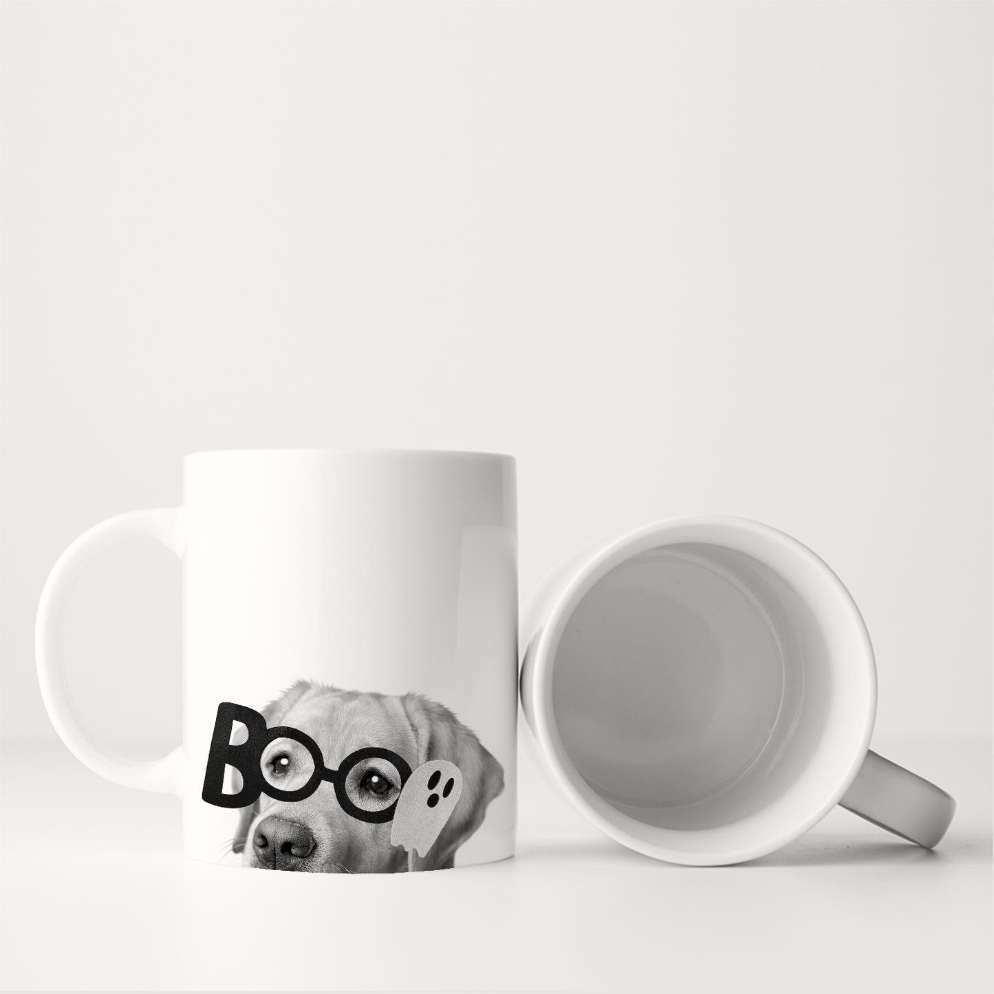 Lil' Boo Peeking Pet Halloween Mug