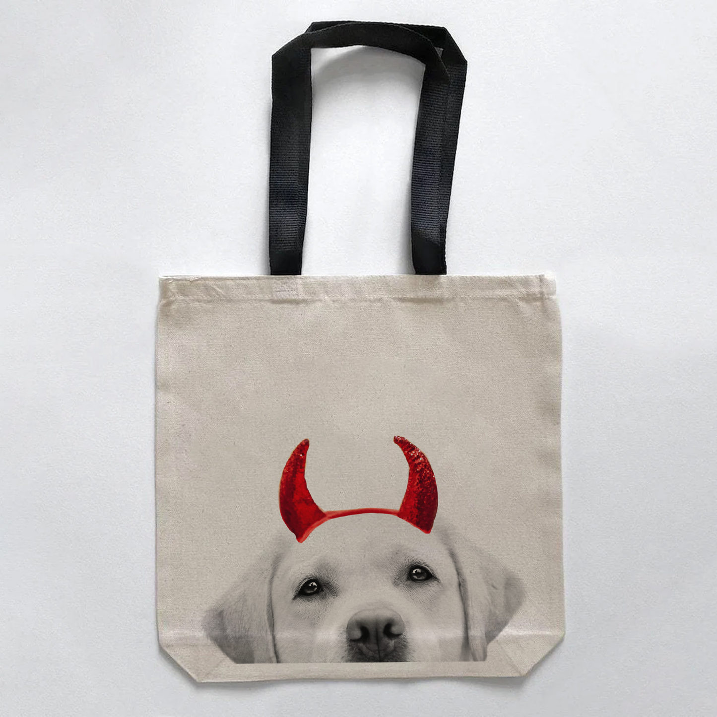 Lil' Devil Peeking Pet Halloween Treat Bags