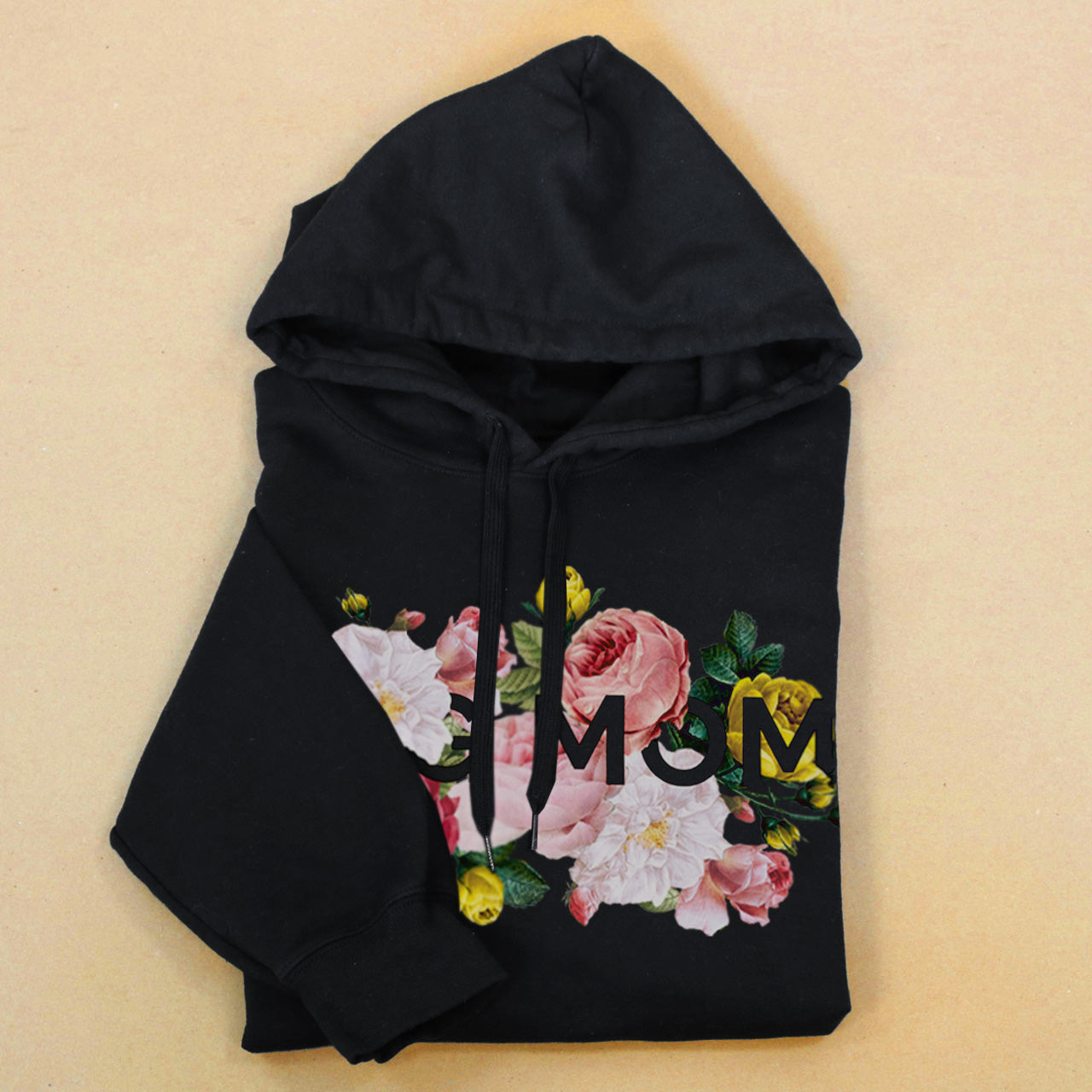 Floral Dog Mom Hoodie Sweatshirt