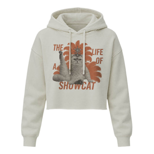 Showgirl Era Cropped Hoodie