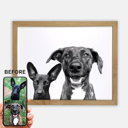 Custom Perkie Print Pet Portrait