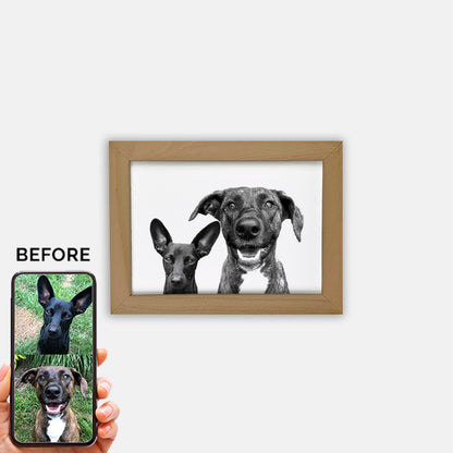 Custom Perkie Print Pet Portrait