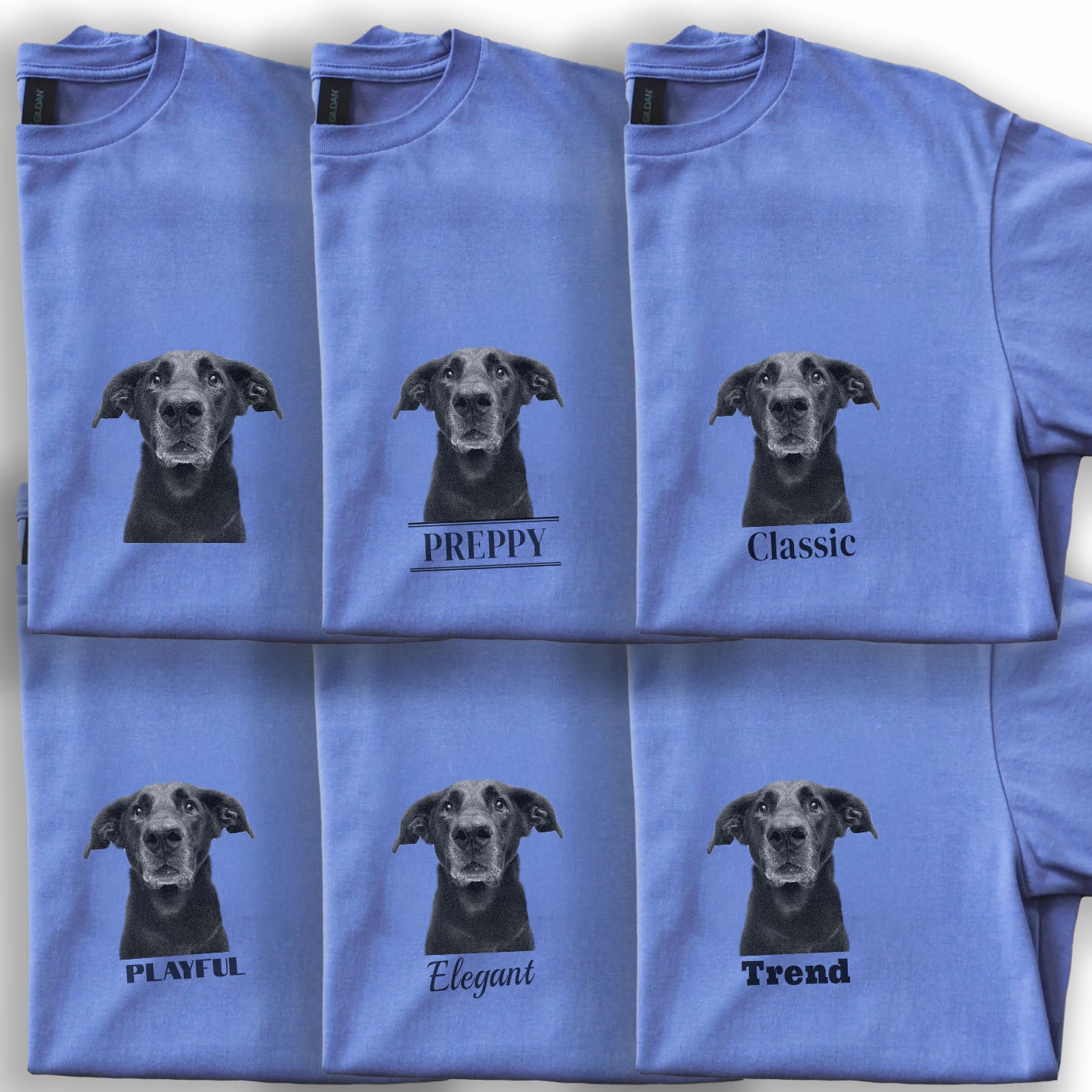 Crew T-Shirt - Chest & Back Graphic