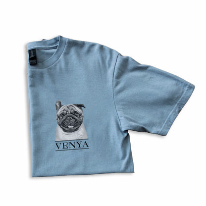 Crew T-Shirt - Left Chest Graphic