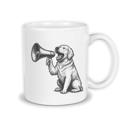 Megaphone Pet Ready-Made Mug