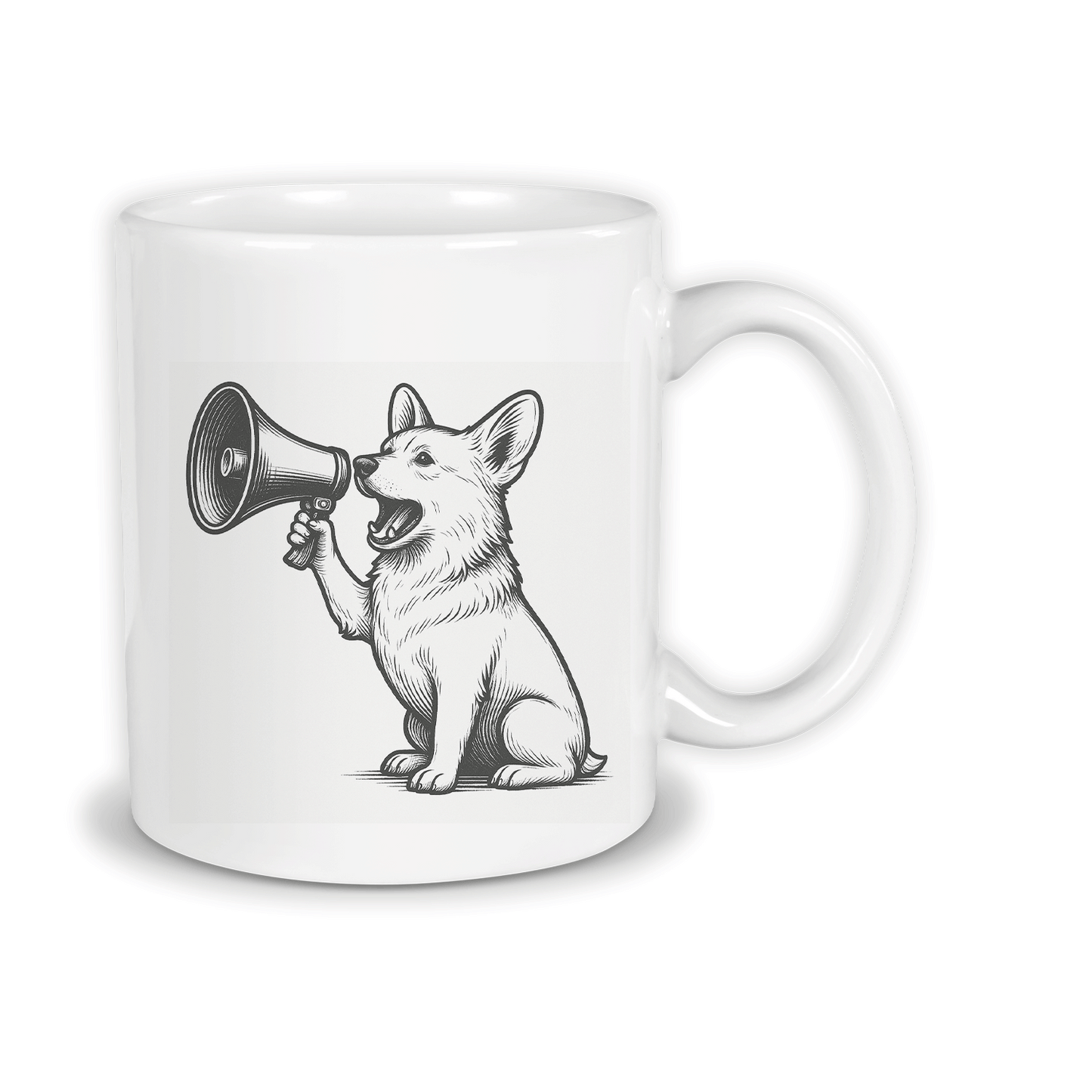 Megaphone Pet Ready-Made Mug