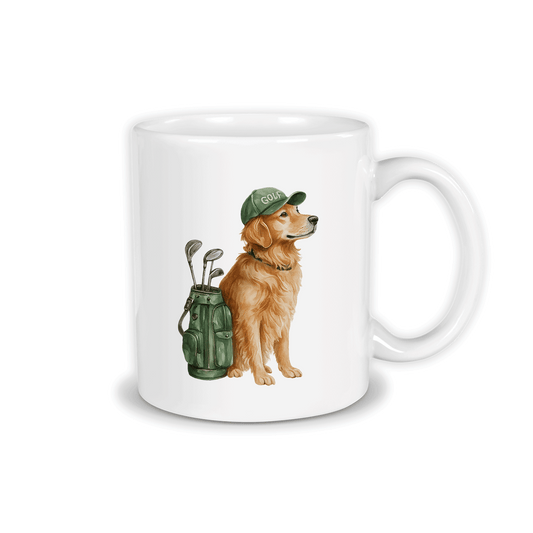 Golf Dog Ready-Made Mug