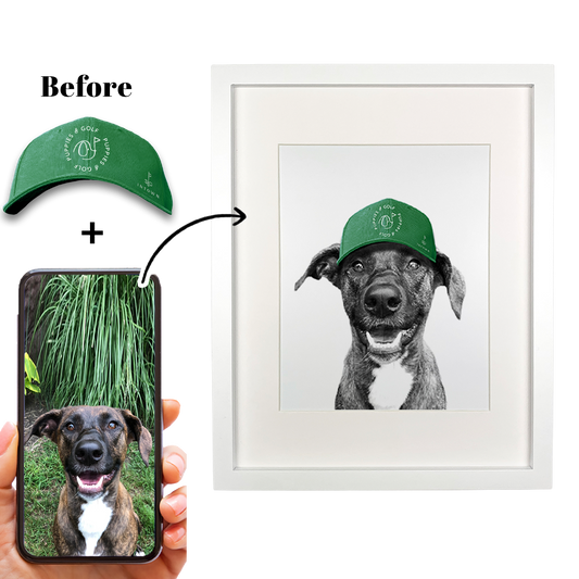 Exclusive Puppies & Golf Personalized Prints