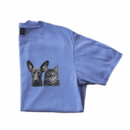 Crew T-Shirt - Chest & Back Graphic