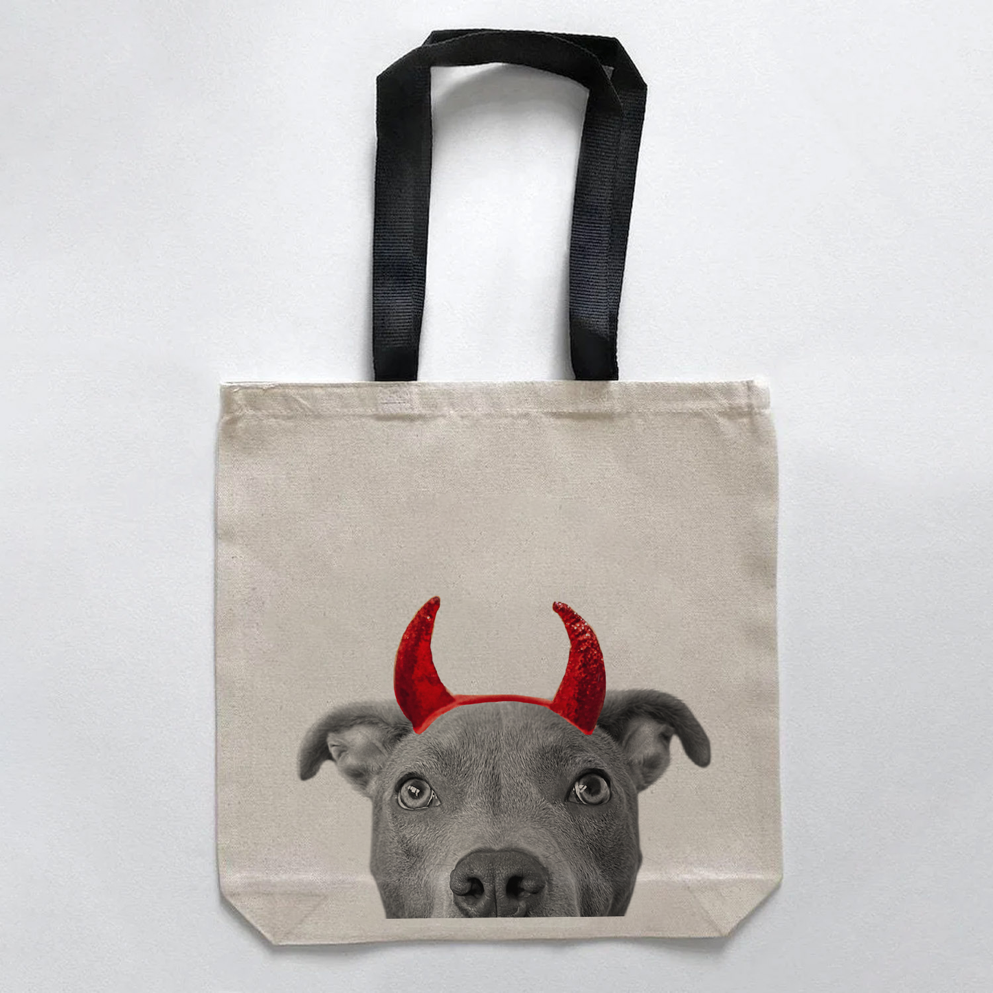 Lil' Devil Peeking Pet Halloween Treat Bags